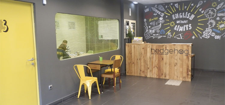 Ir a Imagen Hedgehog School of English