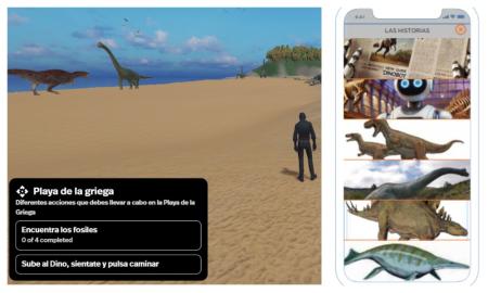 Imagen Nuevas experiencias inmersivas sobre dinosaurios desarrolladas por los grupos de participación juvenil de Colunga y Villaviciosa