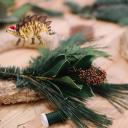 Image Coronas navideñas jurásicas